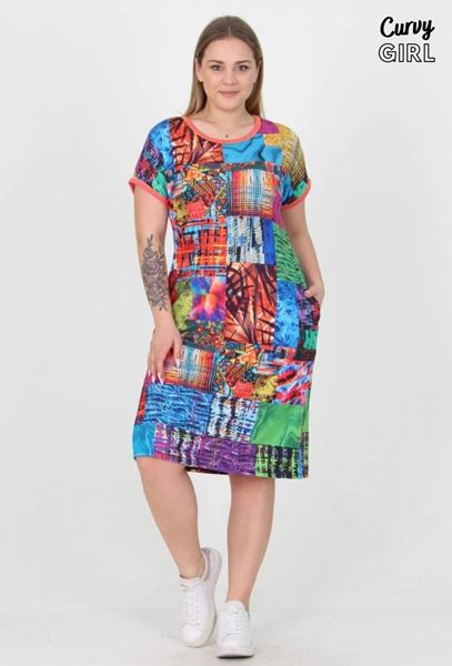 Picture of PLUS SIZE STRETCH DRESS